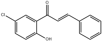 1-(5-Chloro-2-hydroxy-phenyl)-3-phenyl-propenone Structure