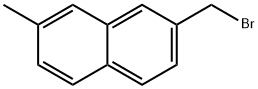 2-(BROMOMETHYL)-7-METHYLNAPHTHALENE Struktur
