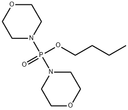 Phosphinic acid, di-4-morpholinyl-, butyl ester (9CI)