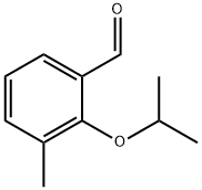 2-异丙氧基-3-甲基苯甲醛 结构式