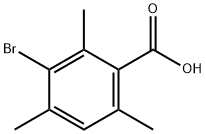 3-溴-2,4,6-三甲基苯甲酸, 5333-13-1, 结构式