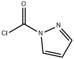Pyrazole-1-Carbonyl Chloride Struktur