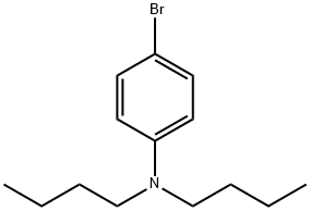 Benzenamine, 4-bromo-N,N-dibutyl-, 53358-54-6, 结构式