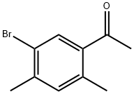 1-(5-Bromo-2,4-dimethyl-phenyl)-ethanone 结构式