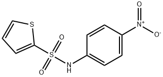 N-(4-nitrophenyl)thiophene-2-sulfonamide Struktur