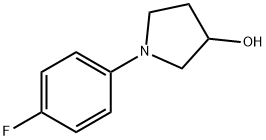 1-(4-Fluoro-phenyl)-pyrrolidin-3-ol Structure