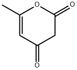 6-methylpyran-2,4-dione 化学構造式