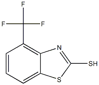 4-(三氟甲基)苯并[D]噻唑-2(3H)-硫酮, 543720-56-5, 结构式