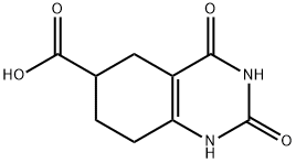 2,4-Dihydroxy-5,6,7,8-Tetrahydroquinazoline-6-Carboxylic Acid Structure