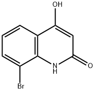 8-Bromo-4-hydroxy-1H-quinolin-2-one, 54675-27-3, 结构式