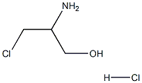 2-amino-3-chloropropan-1-ol hydrochloride Struktur