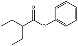 2-ethyl-butyric acid phenyl ester Struktur
