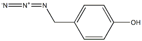 4-(アジドメチル)フェノール 化学構造式