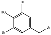 2,6-Dibromo-4-bromomethyl-phenol Structure