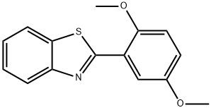 2-(2,5-Dimethoxy-phenyl)-benzothiazole Struktur