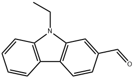 9-ethyl-9H-carbazole-2-carboxaldehyde Struktur
