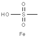 Methanesulfonic acid, iron(2+) salt Structure