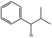 (1-Bromo-2-methylpropyl)benzene Structure