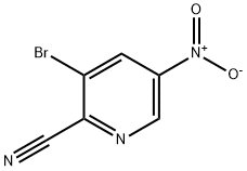 3-BROMO-5-NITROPICOLINONITRILE, 573762-54-6, 结构式