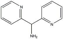 ビス(ピリジン-2-イル)メタンアミン 化学構造式