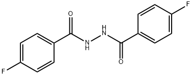 Benzoic acid,4-fluoro-, 2-(4-fluorobenzoyl)hydrazide,582-91-2,结构式