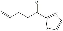 1-(thiophen-2-yl)pent-4-en-1-one Struktur