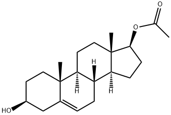 Androstenediol 17-acetate,5937-72-4,结构式