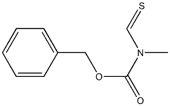 methyl O-benzyl methanethioylcarbamate 结构式