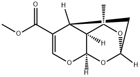 2,5-Methano-4H,5H-pyrano[2,3-d]-1,3- dioxin-6-carboxylic acid,4a,8a-dihydro-4-methyl-,methyl ester,(2R,4S,4aS,5S,8aR)- Structure