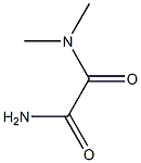 Ethanediamide, N,N-dimethyl- Structure