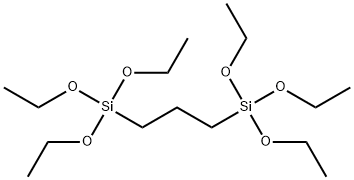 triethoxy(3-triethoxysilylpropyl)silane Structure