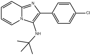 N-(TERT-BUTYL)-2-(4-CHLOROPHENYL)IMIDAZO[1,2-A]PYRIDIN-3-AMINE|