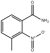3-甲基-2-硝基苯甲酰胺, 60310-07-8, 结构式