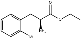 2-bromo- Phenylalanine, ethyl ester Structure