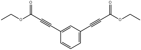 ethyl 3-[3-(3-ethoxy-3-oxoprop-1-ynyl)phenyl]prop-2-ynoate Structure