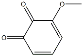 3-methoxy-1,2-benzoquinone 结构式