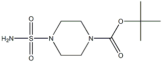 1-Piperazinecarboxylic acid, 4-(aminosulfonyl)-, 1,1-dimethylethyl ester