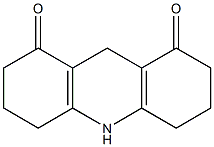 2,3,4,5,6,7,9,10-octahydroacridine-1,8-dione Structure