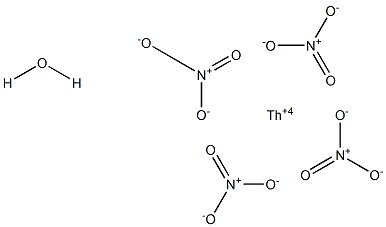 THORIUM(IV)NITRATEHYDRATE(99.8%-TH),61443-54-7,结构式