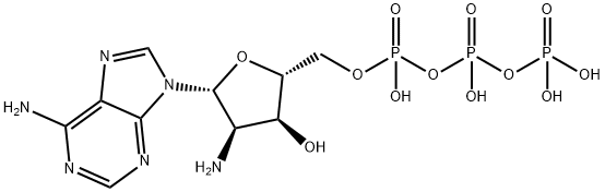 Adenosine 5'-(tetrahydrogen triphosphate), 2'-amino-2'-deoxy- Structure