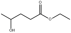 Pentanoic acid, 4-hydroxy-, ethyl ester Structure