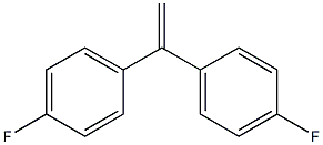 4,4'-(乙烯-1,1-二基)双(氟苯),6175-14-0,结构式