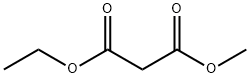 Propanedioic acid,1-ethyl 3-methyl ester Struktur