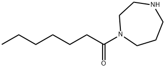 1-(1,4-diazepan-1-yl)heptan-1-one Struktur