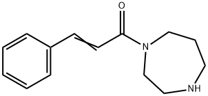 (2E)-1-(1,4-diazepan-1-yl)-3-phenylprop-2-en-1-one Struktur