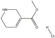 1,2,5,6-四氢吡啶-3-甲酸甲酯盐酸盐, 6197-39-3, 结构式