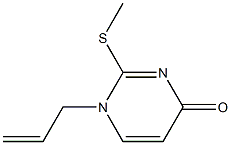 4(1H)-Pyrimidinone, 2-(methylthio)-1-(2-propen-1-yl)-
