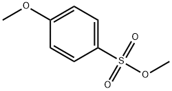 Methyl 4-methoxybenzenesulfonate Structure
