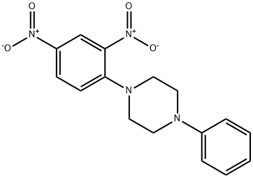 1-(2,4-二硝基苯基L)-4-苯基哌嗪, 62208-64-4, 结构式
