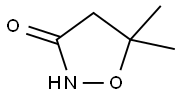 5,5-Dimethyl-isoxazolidin-3-one Struktur